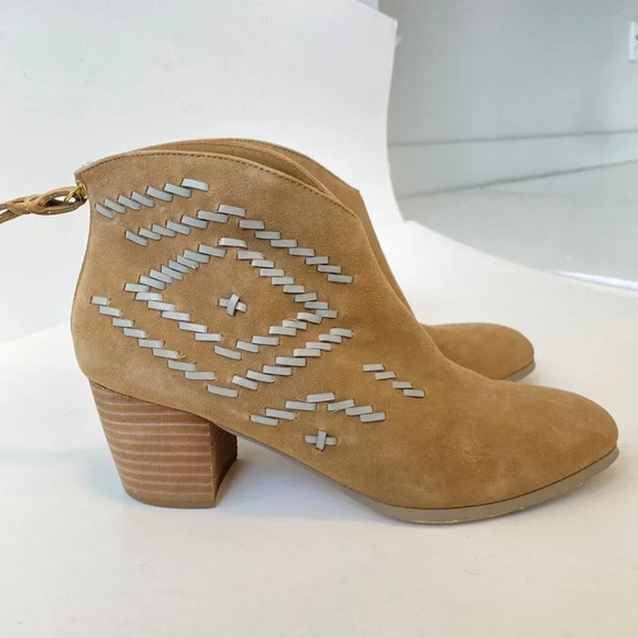 Cynthia Vincent Suede Ankle Boot - Picture 1 of 7